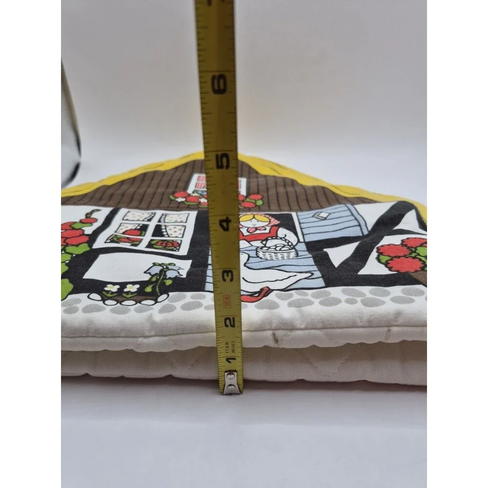 Vtg Pat Albeck Tea Pot Cozy Cover Padded Thatched Roof Cottagecore  Cuckoobird